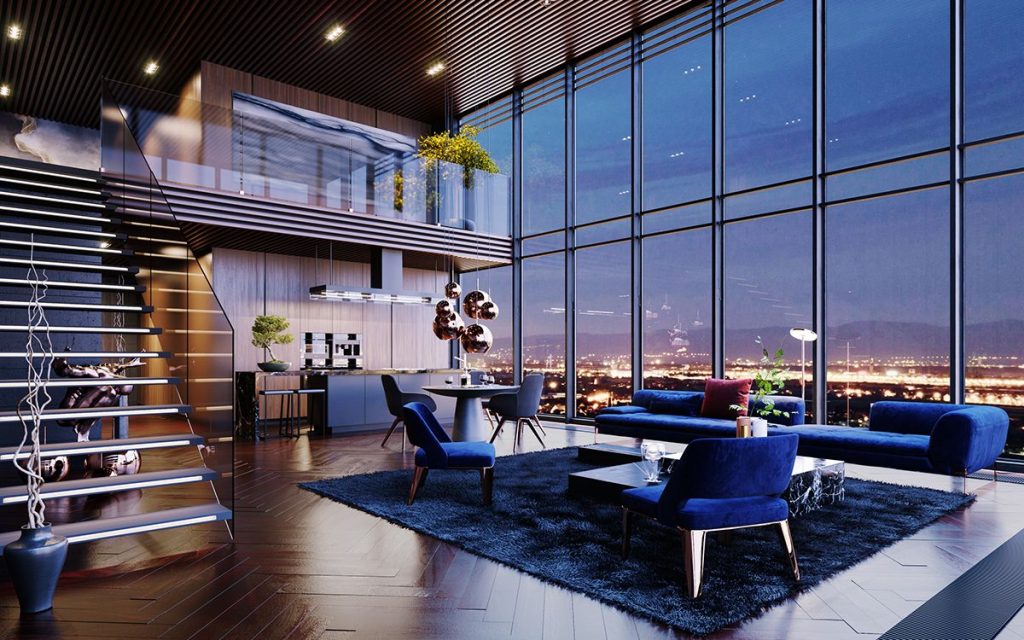 Penthouse căn hộ thượng lưu