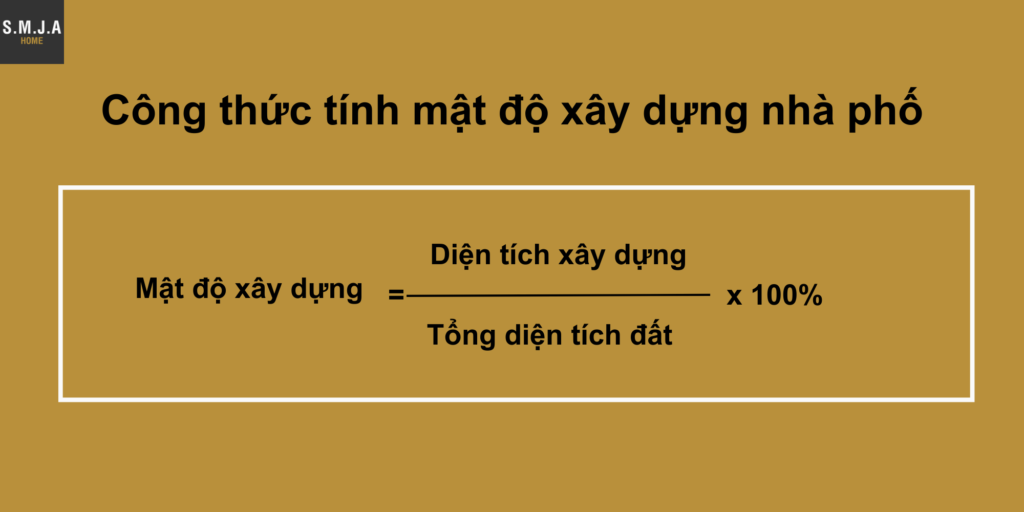 Mặt độ xây dựng nhà phố và những điều cần nắm rõ.